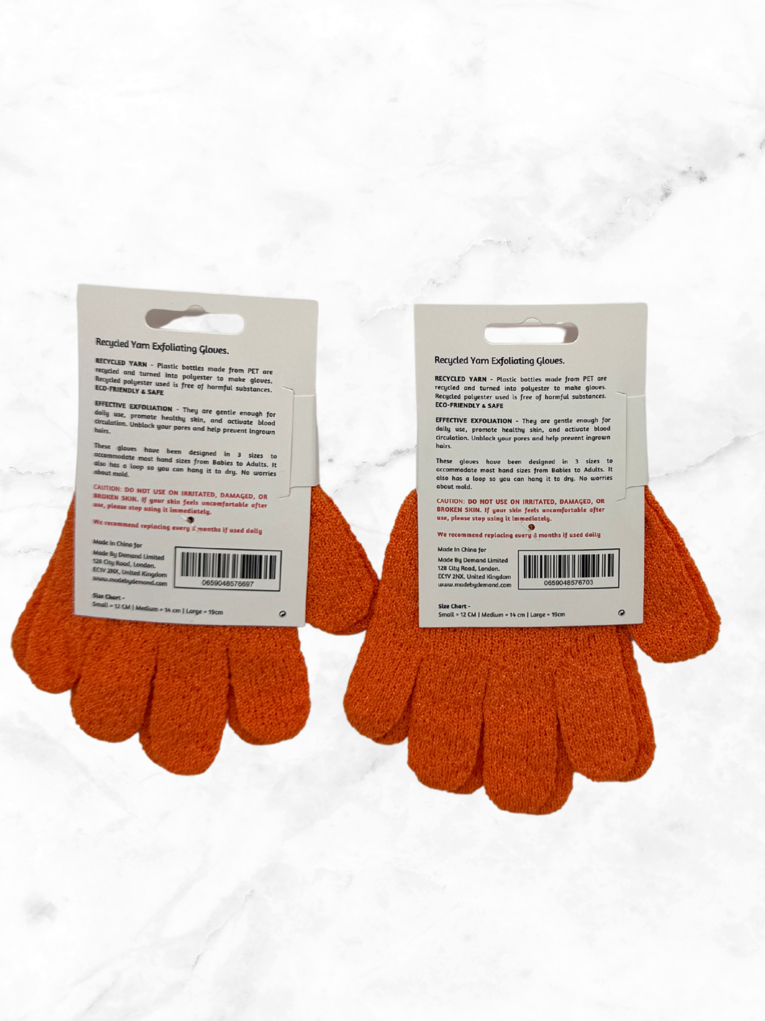 Exfoliating Bath/Shower Gloves for the whole family