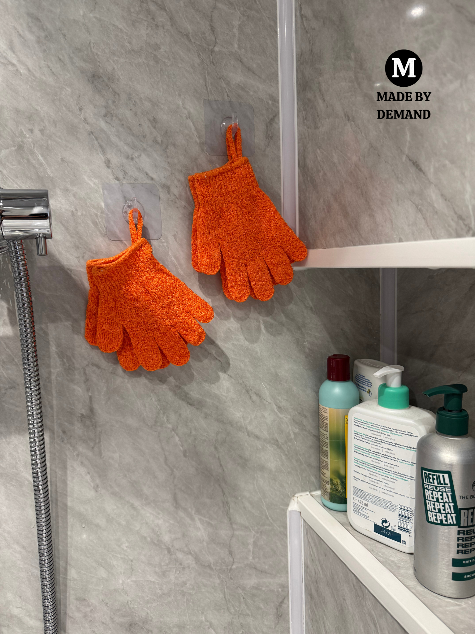 Exfoliating Bath/Shower Gloves for the whole family