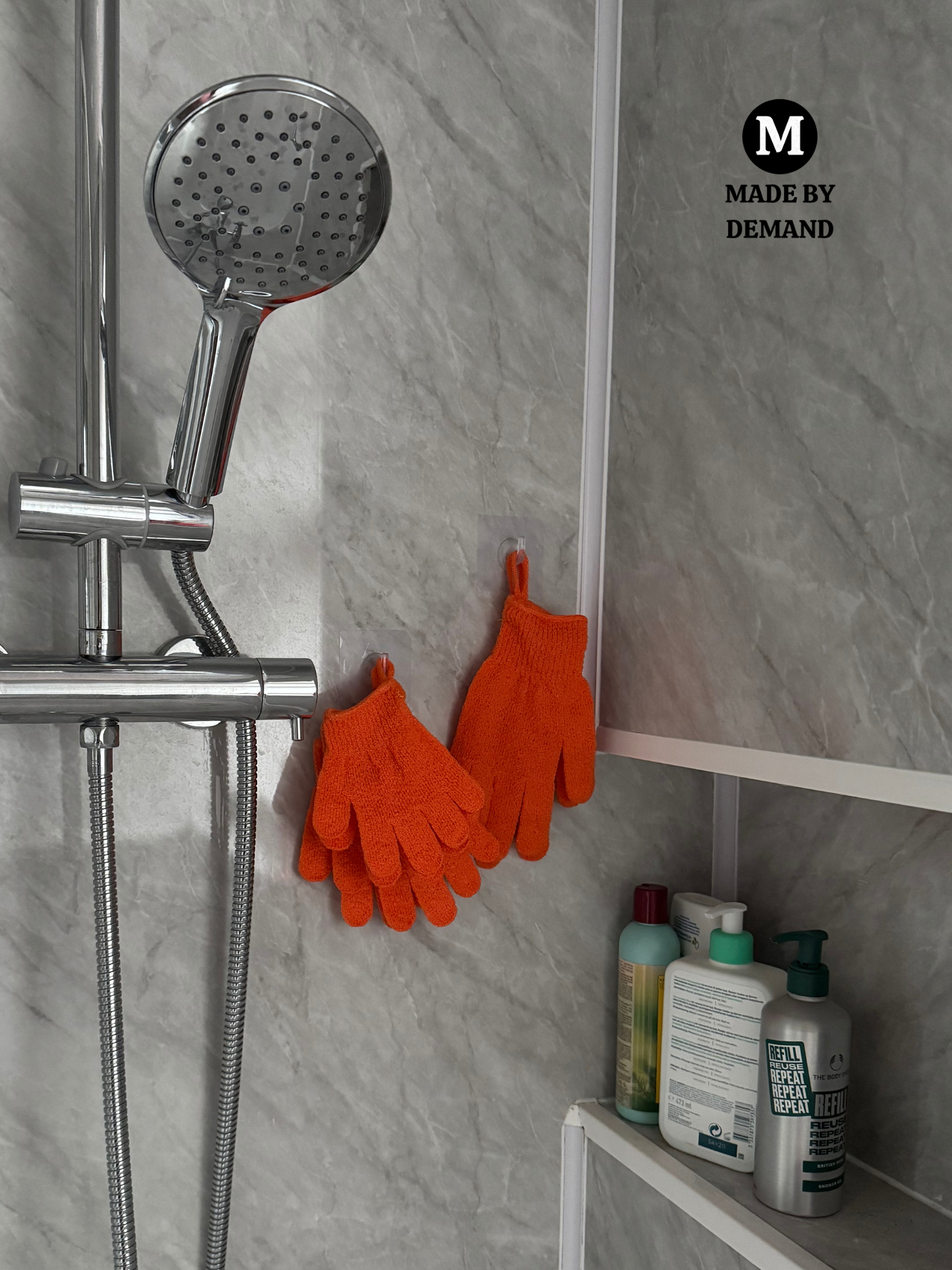 Exfoliating Bath/Shower Gloves for the whole family