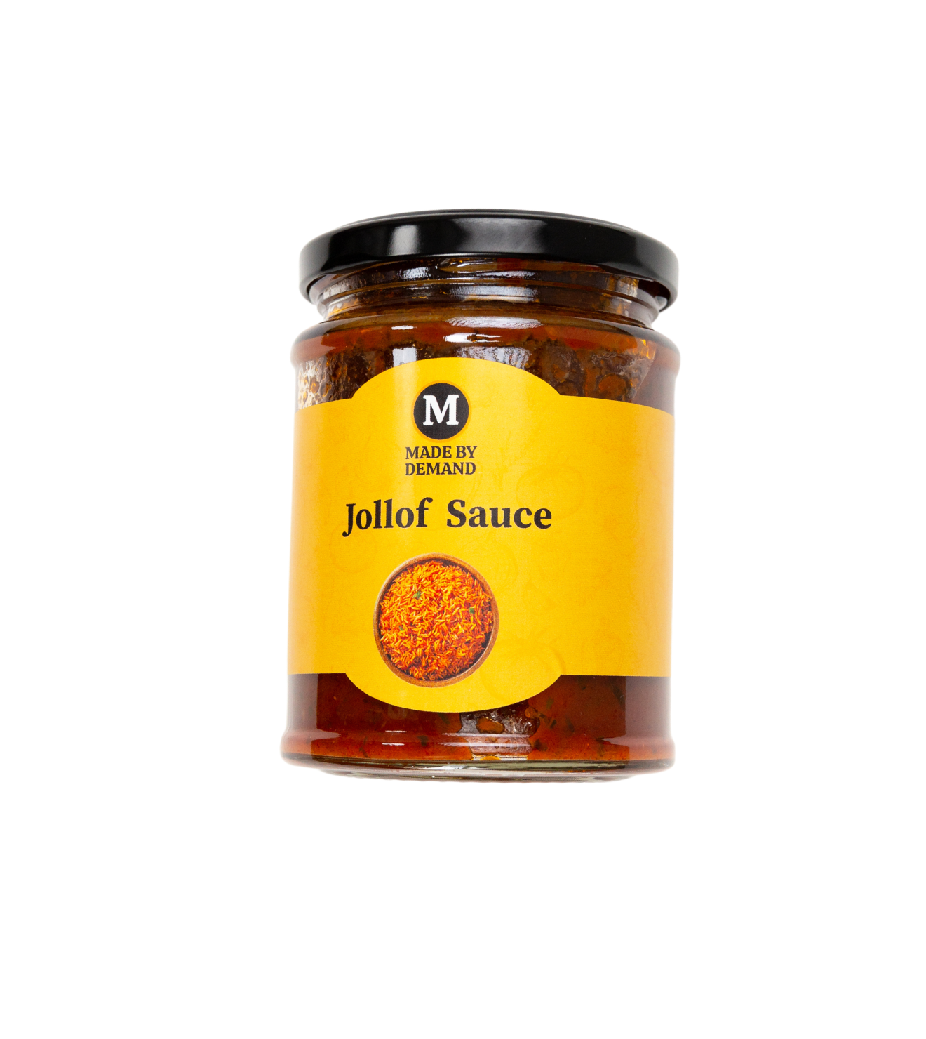 300ml Jar of Made By Demand Jollof Sauce