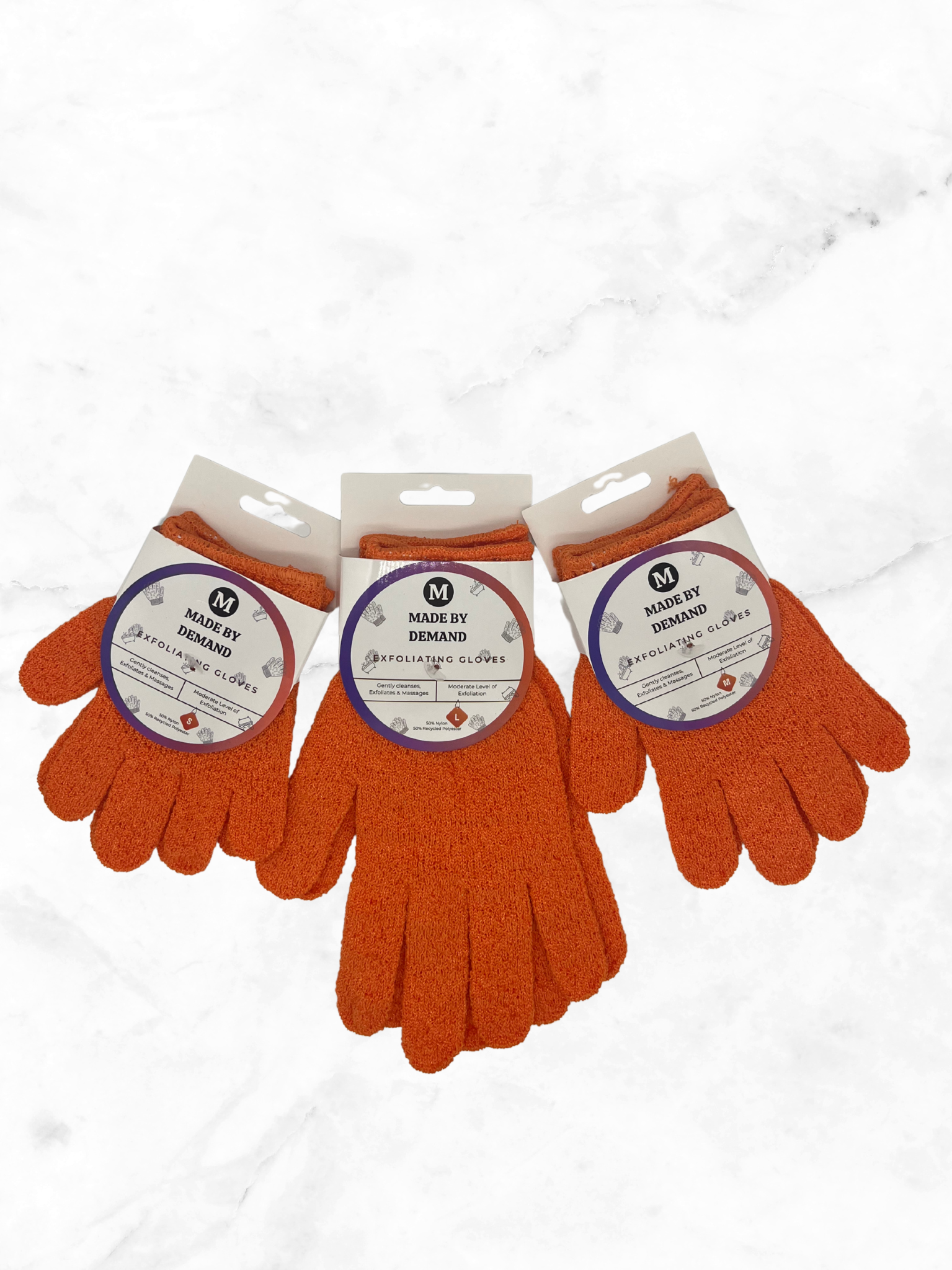 Exfoliating Bath/Shower Gloves for the whole family
